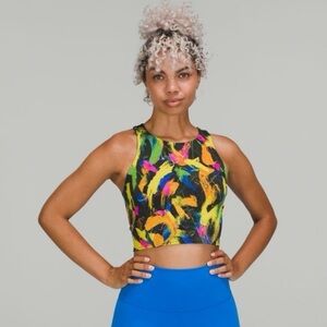 Lululemon Athletica Vibrant Brushstroke Tank Top